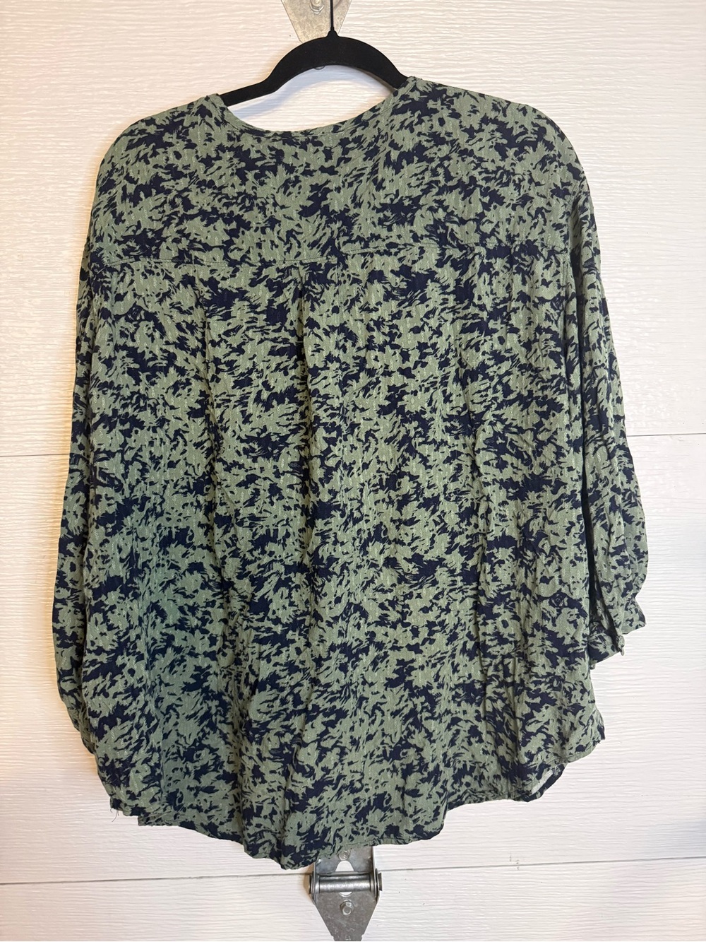 CASLON FLORAL PRINT SPLIT NECK 2X - Picture 5 of 5